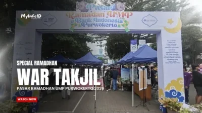 Video Mau War Takjil? Pasar Ramadan UMP Tempatnya