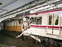 KA Argo Bromo Anggrek Tabrak KRL di Bekasi Timur, Evakuasi Korban Berlangsung Dramatis