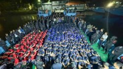 Begini Penampakan 263 Napi Risiko Tinggi Saat Dibawa ke Nusakambangan