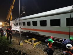 Jalur KA Bumiayu Kembali Normal Usai Anjlokan, Perjalanan Berangsur Pulih