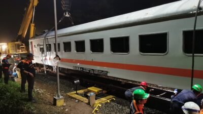 Jalur KA Bumiayu Kembali Normal Usai Anjlokan, Perjalanan Berangsur Pulih