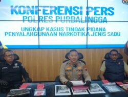 Polres Purbalingga Tangkap Pengedar Sabu Asal Jakarta, Barang Bukti Capai 114,75 Gram