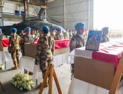 Tiga Prajurit TNI Gugur di Lebanon Diberi Penghormatan, Dunia Soroti Pengabdian Indonesia