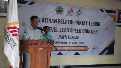Calmway Gelar Pelatihan Pelatih Panjat Tebing Pra-Level se-Jateng di Baturraden