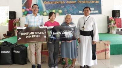 Bakti Sosial Paskah, Kehangatan dan Kepedulian Hadir di Panti Wredha Catur Nugraha