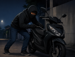 Teras Kos Mahasiswi Jadi Sasaran Pencurian Motor, Pelaku Ditangkap Polisi Banyumas