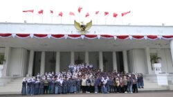 Kunjungan ke Istana, Pelajar Jabar Dapat Pengalaman Tak Terlupakan Bertemu Presiden