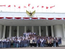 Kunjungan ke Istana, Pelajar Jabar Dapat Pengalaman Tak Terlupakan Bertemu Presiden