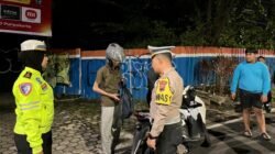 Patroli Dini Hari di Purwokerto, Polisi Tindak 26 Kendaraan Berknalpot Bising