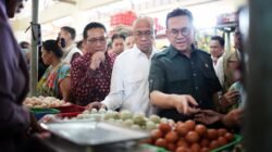 Menteri Perdagangan Cek Pasar Manis Purwokerto, Harga Cabai hingga Telur Turun