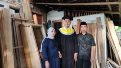 Anak Tukang Kayu Lulus 3,5 Tahun dengan IPK 4,00, Bukti Keterbatasan Ekonomi Tak Menghalangi Prestasi