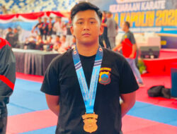 Anggota Polres Purbalingga Raih Medali Emas Kapolri Cup Karate 2026