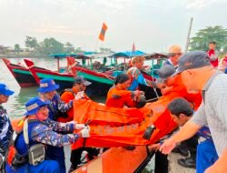 Nahkoda Kapal Mina Karunia Abadi Meninggal Saat Melaut, Basarnas Cilacap Lakukan Evakuasi