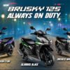 Kawasaki Brusky 125 Resmi Menantang Honda Vario 125, Mana Motor Matik yang Lebih Layak Dipilih?