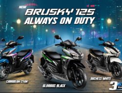 Kawasaki Brusky 125 Resmi Menantang Honda Vario 125, Mana Motor Matik yang Lebih Layak Dipilih?