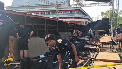Bupati Banyumas: Polisi Periksa IO, Vendor Usai Tribun GOR Satria Purwokerto Roboh