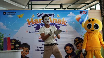 Seru! Daop 5 Purwokerto Isi Hari Anak Nasional dengan Wisata Edukasi Naik Kereta Api