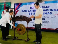 Ratusan Anggota PMR Ikuti Latihan Gabungan dan Uji TKK di Unwiku Purwokerto