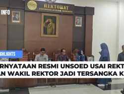 Unsoed Buka Suara Usai 3 Pimpinannya Jadi Tersangka KPK