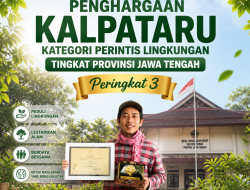 Isrodin, Perintis Sekolah Berbasis Agroforestri, Raih Peringkat III Kalpataru Tingkat Provinsi Jawa Tengah 2026