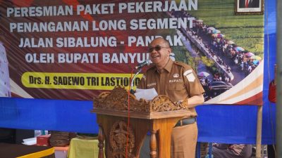 Infrastruktur Banyumas Bertambah, Jalan Sibalung-Pandak Resmi Beroperasi