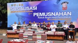 3 Juta Batang Rokok Ilegal Dimusnahkan di Banyumas, Bupati: Jangan Tergiur Harga Murah