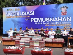 3 Juta Batang Rokok Ilegal Dimusnahkan di Banyumas, Bupati: Jangan Tergiur Harga Murah