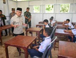 SMP Insani Sorkam Bangkit Pascabanjir, Ruang Kelas Darurat Resmi Digunakan