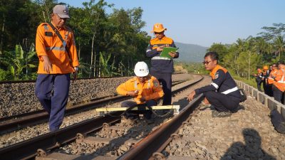 Jelang Libur Panjang HUT RI, KAI Daop 5 Purwokerto Perketat Pengawasan Jalur Kereta
