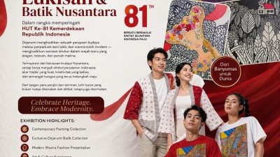 Ada Lukisan Ibu Pertiwi hingga Fashion Batik Gen Z di Pameran Merah Putih Purwokerto