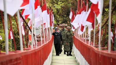 Jembatan Garuda Banyumas Resmi Dibuka, Warga Darmakradenan Tak Lagi Seberangi Sungai Tajum