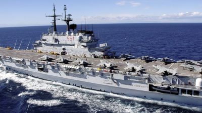Kapal Induk Giuseppe Garibaldi Mulai Berlayar ke Indonesia, Segera Jadi KRI Gajah Mada