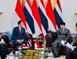 Indonesia-Thailand Sepakat Perkuat Stabilitas ASEAN, Prabowo Soroti Kejahatan Online Scam