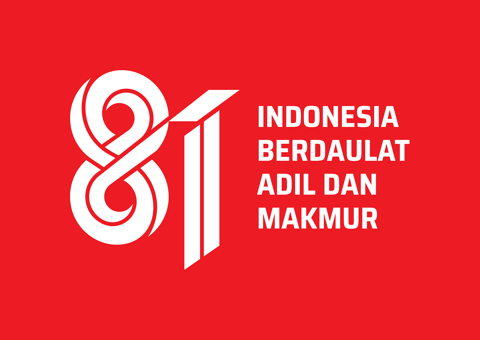 Link download logo HUT RI ke-81 resmi 2026 lengkap dengan Logo HUT ke-81 RI dan pedoman desain.