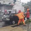 Kebakaran Mobil di Sumampir Purwokerto, Diduga Akibat Korsleting