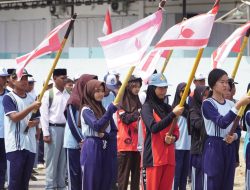 Jadi Tuan Rumah Hari Pramuka ke-65, Banyumas Sambut Dua Pasukan Estafet Tunas Kelapa