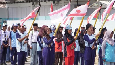 Jadi Tuan Rumah Hari Pramuka ke-65, Banyumas Sambut Dua Pasukan Estafet Tunas Kelapa
