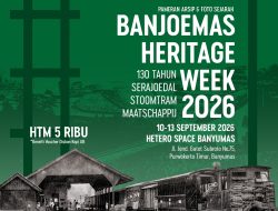 Digelar 10-13 September, Banjoemas Heritage Week 2026 Angkat Jejak 130 Tahun Kereta Uap di Banyumas