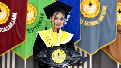 Biayai Kuliah Sendiri sebagai Presenter TV, Anak Buruh Jadi Wisudawan Terbaik Unsoed