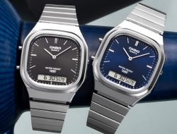 Casio Rilis Jam Tangan Retro AQ-240E, Tampil Klasik dengan Sentuhan Modern