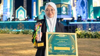 Cerita Halya Jaga Hafalan 30 Juz Sambil Kuliah hingga Naik Podium MTQ Nasional