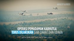 Karhutla Makin Meluas, Pemerintah Kerahkan 64 Pesawat dan 54 Ribu Personel