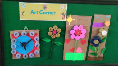 Kreatif! Murid SD di Cirebon Sulap Botol Bekas Jadi Karya Seni