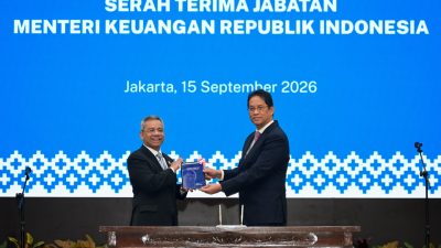 Sertijab Menteri Keuangan, Suahasil Nazara Terima Tongkat Estafet dari Purbaya