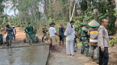 Gotong Royong Bersama Rakyat Jadi Kunci Bakti TNI AD