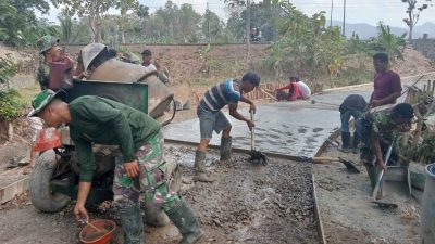 Bukan Cuma Bangun Jalan dan Jembatan, Bakti TNI AD Sasar 150 Rumah dan 80 Sumur Bor