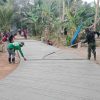 Bakti TNI AD di Banyumas, Jalan Rabat Beton dan RTLH Terus Dikebut