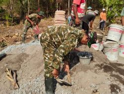 Bakti TNI AD, Jalan Gumelar Lor Tuntas, Tirtomoyo Capai 58 Persen