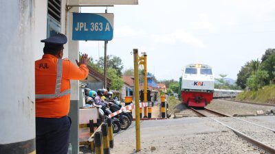 Daop 5 Purwokerto Tambah 79 Petugas Perlintasan