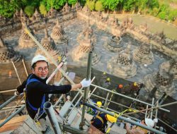 Cegah Kerusakan Batu Berusia Seribu Tahun, Mahastupa Candi Borobudur Dikonservasi